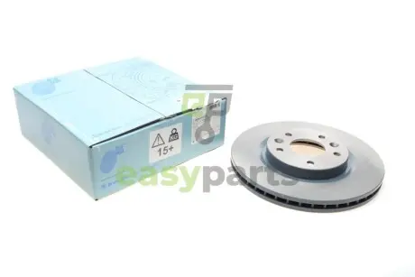 Диск гальмівний (передній) Nissan Qashqai II/X-trail 13-/ Leaf 14-/ Renault Kadjar 13- (295x26) BLUE PRINT ADN143176