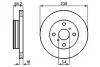 Диск гальмівний TOYOTA COROLLA 87- BOSCH 0 986 478 385 (фото 1)