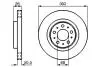 Тормозной диск BOSCH 0 986 478 454 (фото 1)
