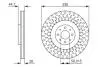 Тормозной диск BOSCH 0 986 479 648 (фото 1)