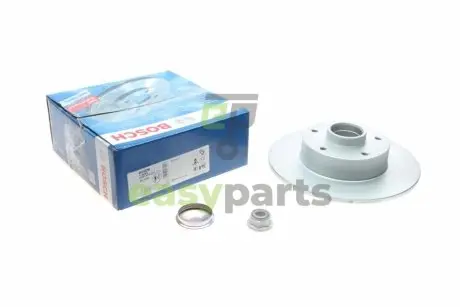 Диск гальмівний (задній) Renault Megane III/Scenic III 08- (260x8) (+ABS) (з підшипником) BOSCH 0 986 479 C87