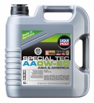 Олива моторна Special Tec AA 0W-20 4л LIQUI MOLY 9705