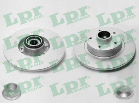 Гальмівний диск LPR R1049PRCA (фото 1)