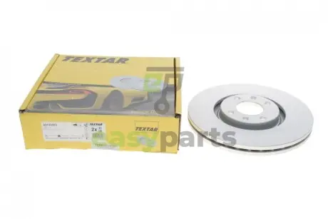 Диск гальмівний (передній) Citroen C4/ Peugeot 207/307 1.6-2.0i 04- (302x26) PRO TEXTAR 92133203