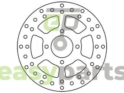 Фото тормозной диск TRW MST259 Тормозной диск TRW MST259