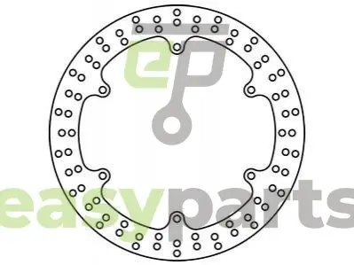 Фото тормозной диск TRW MST264 Тормозной диск TRW MST264