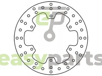 Фото тормозной диск TRW MST341 Тормозной диск TRW MST341