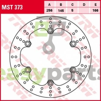 Тормозной диск TRW MST373