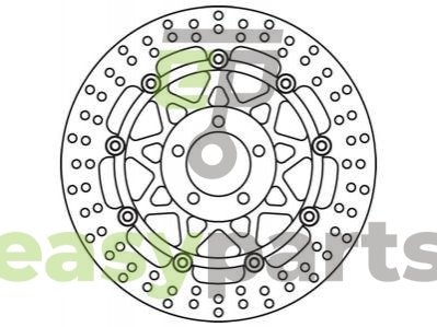 Тормозной диск TRW MSW215