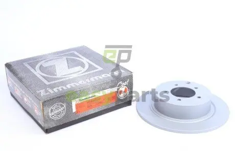 Диск гальмівний (задній) Mitsubishi Outlander 06-/Peugeot 4008/Citroen C4 Aircross 12-(302x10)(покр.) ZIMMERMANN 380.2112.20