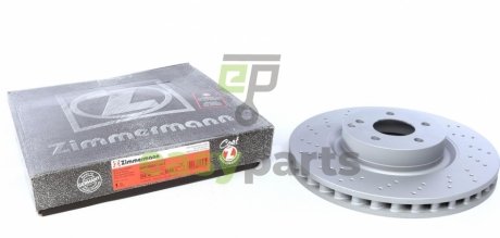 Тормозные диски передние ZIMMERMANN 400.3659.20 (фото 1)