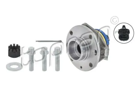 Ступица колеса TOPRAN / HANS PRIES 205 767