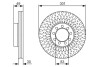 Тормозной диск BOSCH 0 986 479 A23 (фото 1)