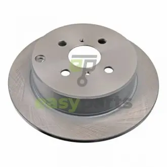 FEBI TOYOTA гальмівний диск задн. Corolla -07 FEBI BILSTEIN 27234