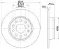 Фото 4 - диск гальмівний зад. (271.8x48,3) Audi A3 09-/Seat Leon 05- HELLA 8DD 355 116-971 Диск гальмівний зад. (271.8x48,3) Audi A3 09-/Seat Leon 05- HELLA 8DD 355 116-971 (фото 4)