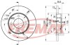 Гальмівний диск FREMAX BD-3300 (фото 1)