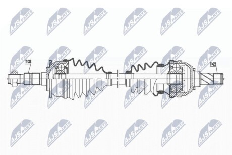 ПРИВОДНОЙ ВАЛ NTY NPW-PL-121