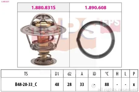 Термостат i10 EPS 1.880.831