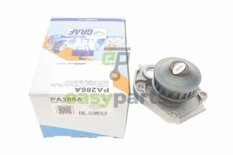 Помпа води Fiat Palio 1.2 96-/Panda 0.8-1.1 86-04/Punto 1.1-1.2 93-00/Tipo 1.1 86-93 (20z)(B/B)(8л) GRAF PA286A