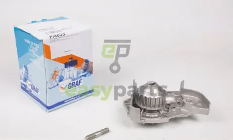 Помпа води Renault Kangoo/Megane/Clio 1.4/1.4i/1.4e 96- (20z) (B/B) (8 лоп) GRAF PA633