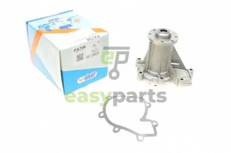 Помпа води MB C-class (W202) 2.5d 95-01/E-class (W124/W210) 2.5D/3.0D 93-99 (B/B) (10 лоп) GRAF PA706