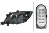DB фара основна галоген з мотором з лампами H7/H3/H7 PY21W W5W прав.Sprinter 02- HELLA 1EH 246 047-061 (фото 2)