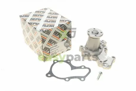 Помпа води Mitsubishi Colt 1.3/1.5/1.6 96-04/ Lancer 1.3/1.6 03-13/Space Star 1.3/1.6 16V 98-04 HEPU P7743