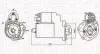 СТАРТЕР VW MAGNETI MARELLI MQS880 (фото 1)
