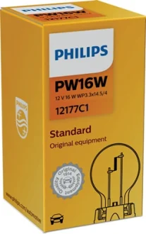 Фото автолампа 16W PHILIPS 12177C1 Автолампа 16W PHILIPS 12177C1