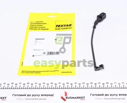 Датчик зносу гальмівних колодок VW Crafter 2.0TDI 16- (L=230mm) TEXTAR 98059400