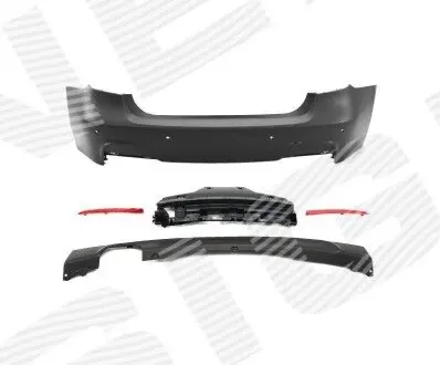 Бампер задний Signeda PBM04197BA