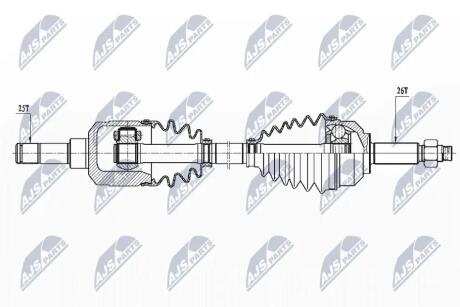 Полуось NTY NPW-CH-106