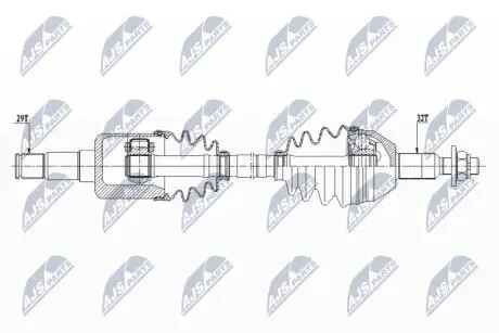 Полуось NTY NPW-CH-108