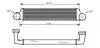 AVA BMW Інтеркулер E83 X3 2,0D-3,0D 04- AVA COOLING BW4280 (фото 1)