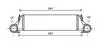 Интеркулер AVA COOLING BW4421 (фото 1)