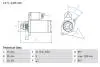 СТАРТЕР BOSCH 0 986 025 640 (фото 1)
