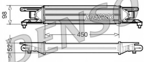 Интеркулер DENSO DIT01001 (фото 1)