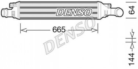 Интеркулер DENSO DIT02036