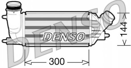 Интеркулер DENSO DIT07001 (фото 1)
