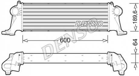 Интеркулер DENSO DIT12004