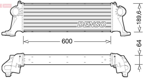 Интеркулер DENSO DIT12004 (фото 1)