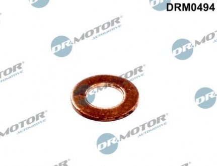 Прокладка термiчна форсунки 7,5x14x1 mm DR MOTOR DRM0494 (фото 1)