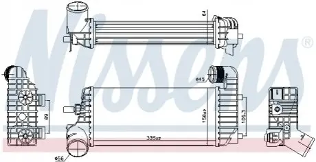 Интеркулер NISSENS 96221