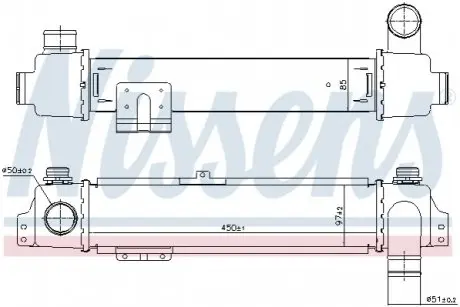 Интеркулер NISSENS 96384
