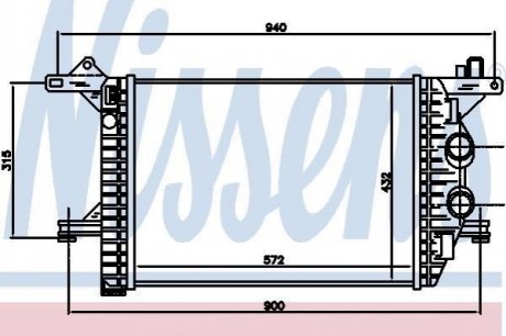 Интеркулер NISSENS 96976