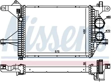Интеркулер NISSENS 96976