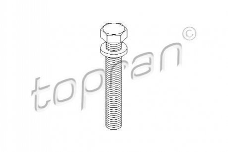 Болт шківа TOPRAN / HANS PRIES 109 336 (фото 1)