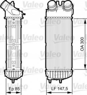 Интеркулер Valeo 817706