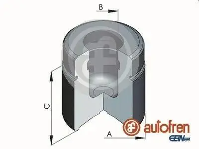 Поршень гальмівного супорта передн. (66mm52mm) Jeep Cherokee, Grand Cherokee I, Wrangler II, Wrangler III 2.4-5.9 09.91-02.10 AUTOFREN D025465 (фото 1)
