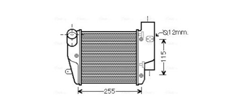 Інтеркулер AVA COOLING AIA4302